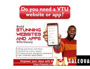 Do you need a VTU website or App