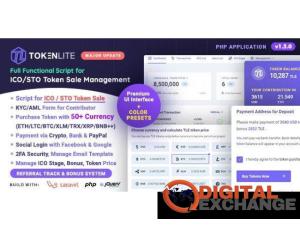 ICO / STO Token Sale Management Dashboard – ICO Admin Script v1.7.0